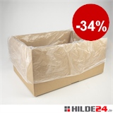 HILDE24 | HDPE-Seitenfaltenbeutel sind ideal geeignet als Inliner für Boxen